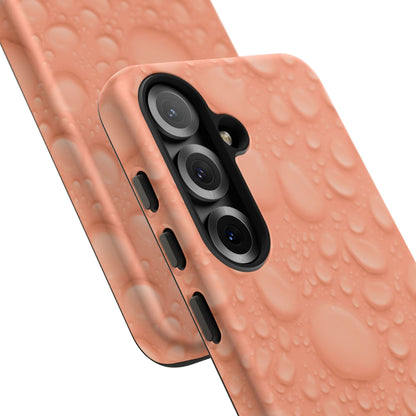 Protective Phone Case – Apricot Rain