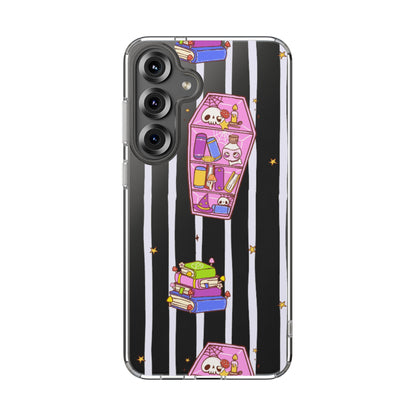 Clear Phone Case – Booked to Death