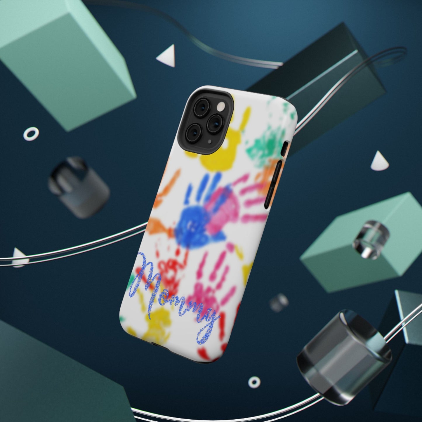 Impact-Resistant Phone Case – Handprint Memories