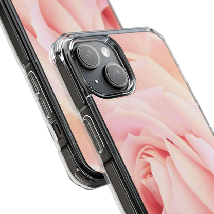 Clear Magnetic Phone Case – A Mother’s Rose Embrace