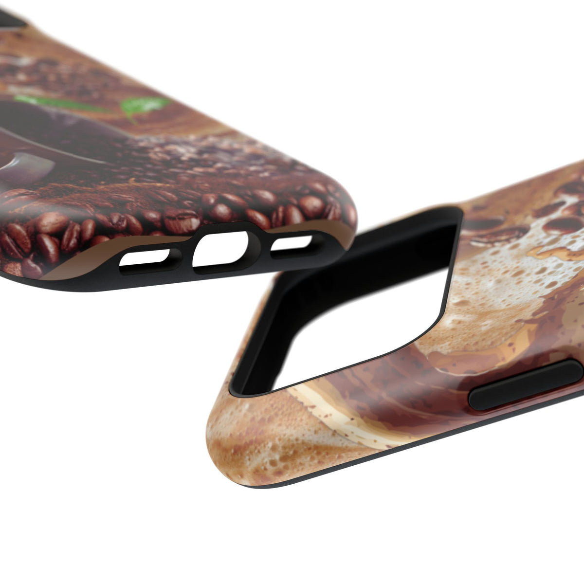 Impact-Resistant Phone Case – Love at First Sip – Compatible with iPhone 11–17 & Samsung Galaxy S22–S26 Series