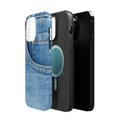 Wireless-Charging Compatible Case – Blue Jean Baby