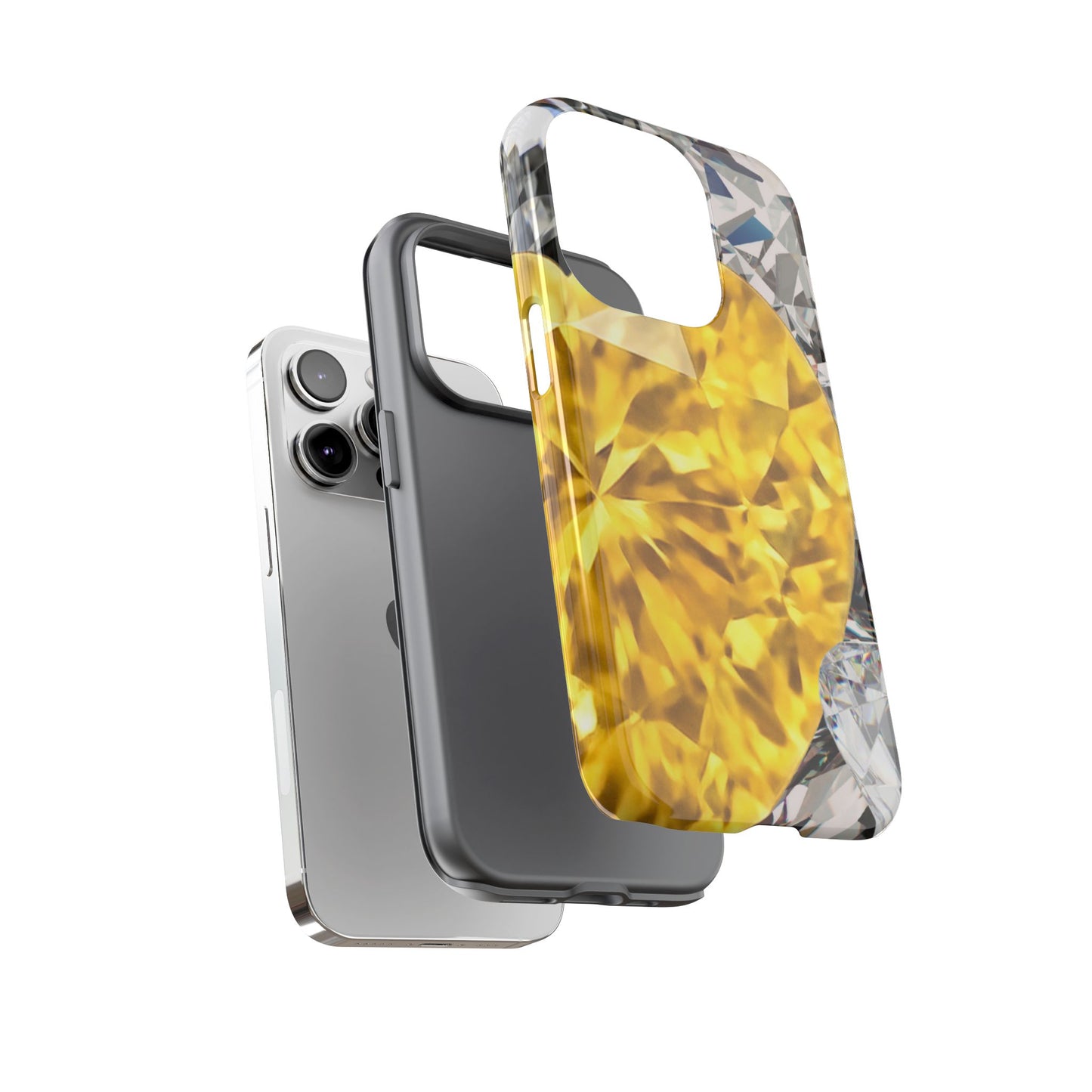Protective Phone Case – Heart of Gold