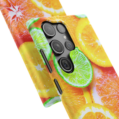 Snap Phone Case – Sunkissed Citrus