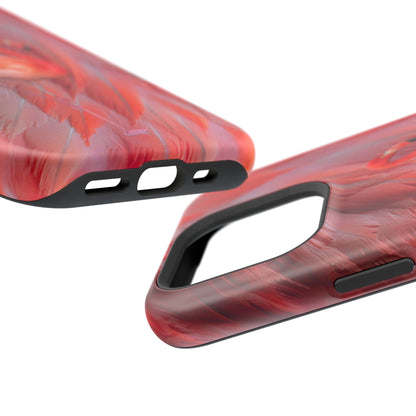 Impact-Resistant Phone Case – Scarlet Plume