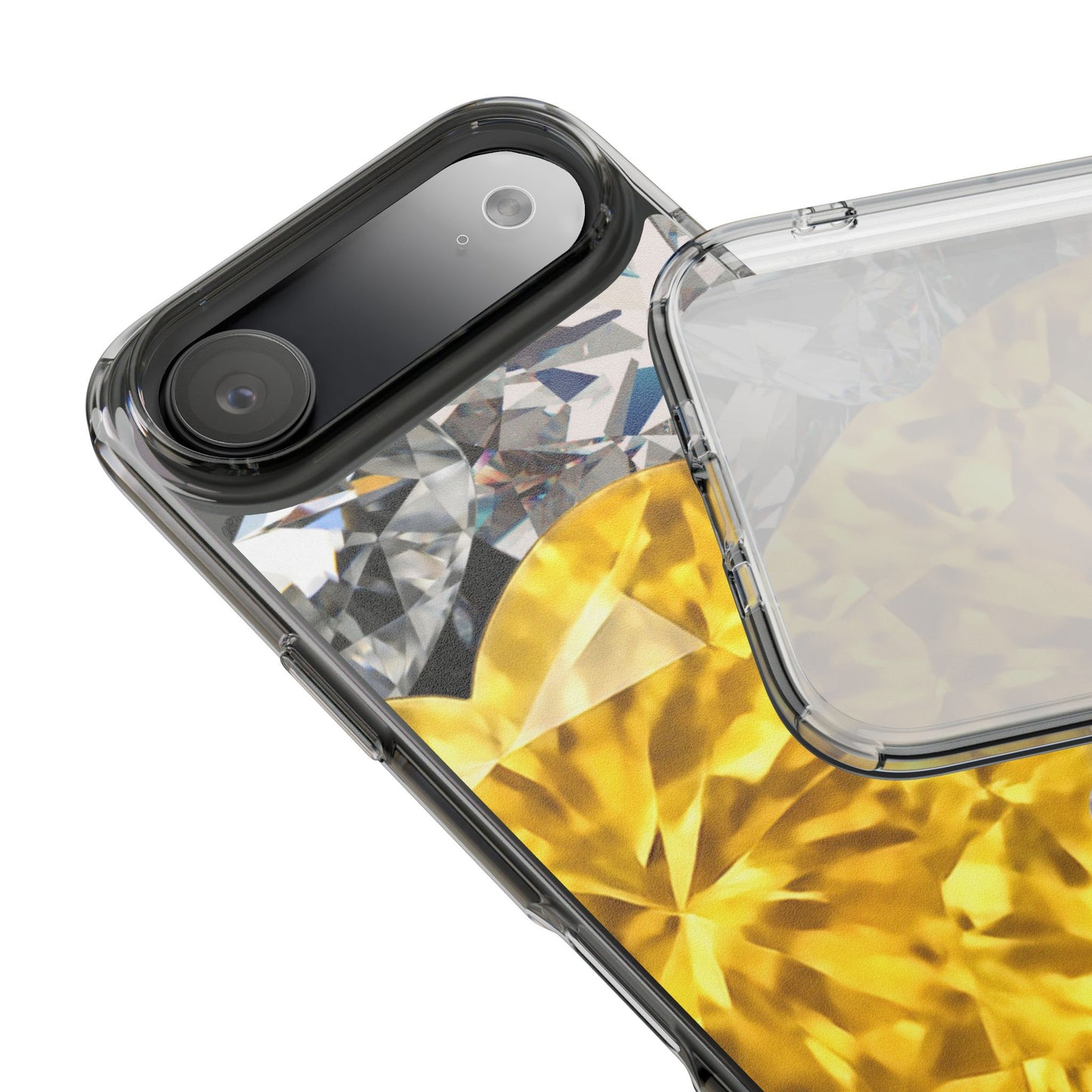 Clear Phone Case – Heart of Gold
