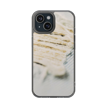 Clear Magnetic Phone Case – Woven Warmth