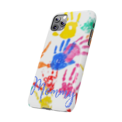 Slim Phone Case – Handprint Memories