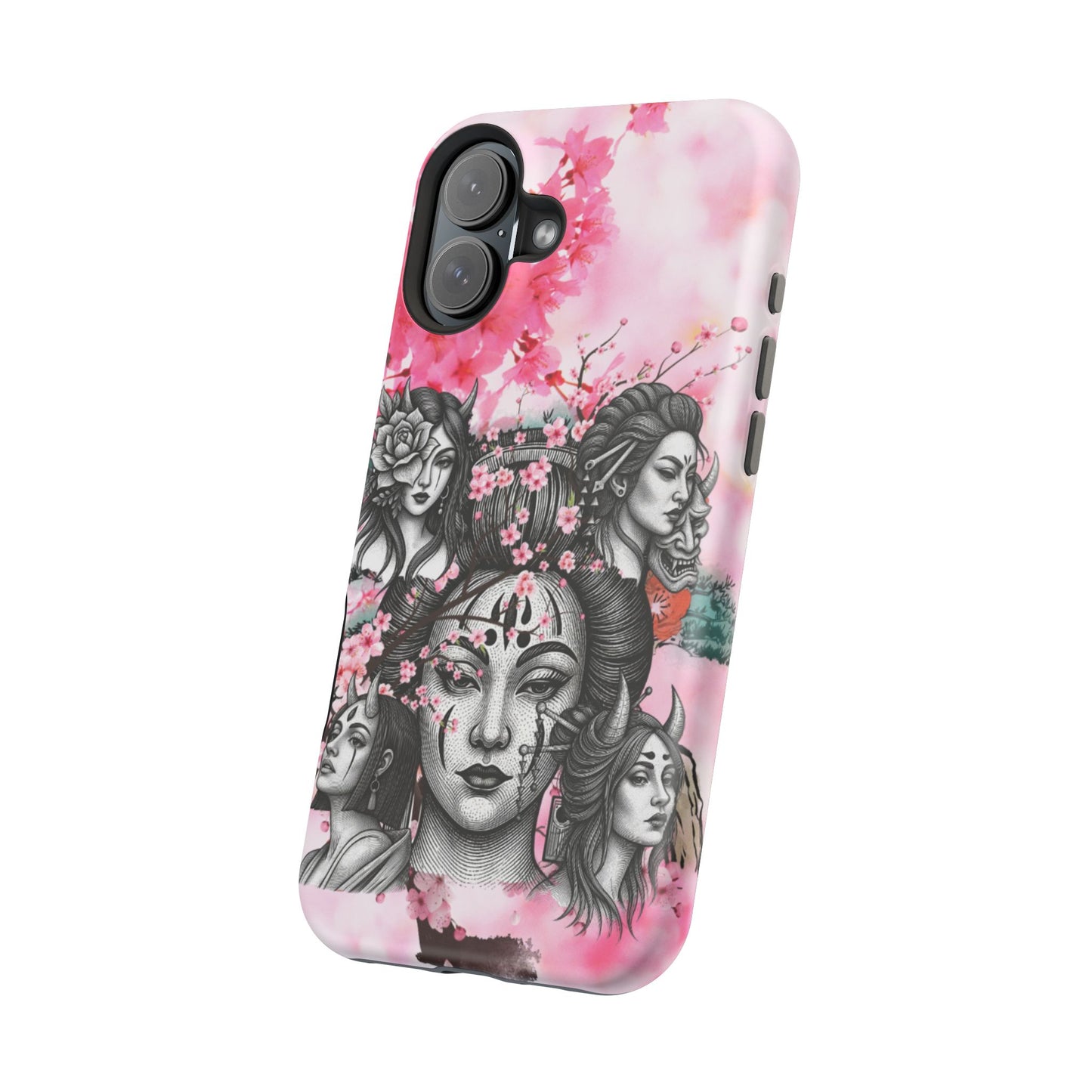 Wireless-Charging Compatible Case – Blossom & Thorn