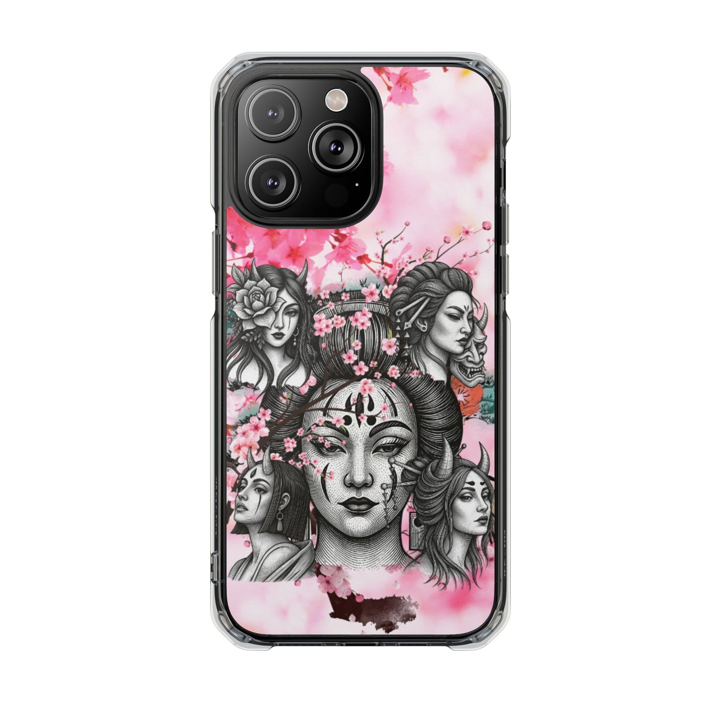 Clear Magnetic Phone Case – Blossom & Thorn