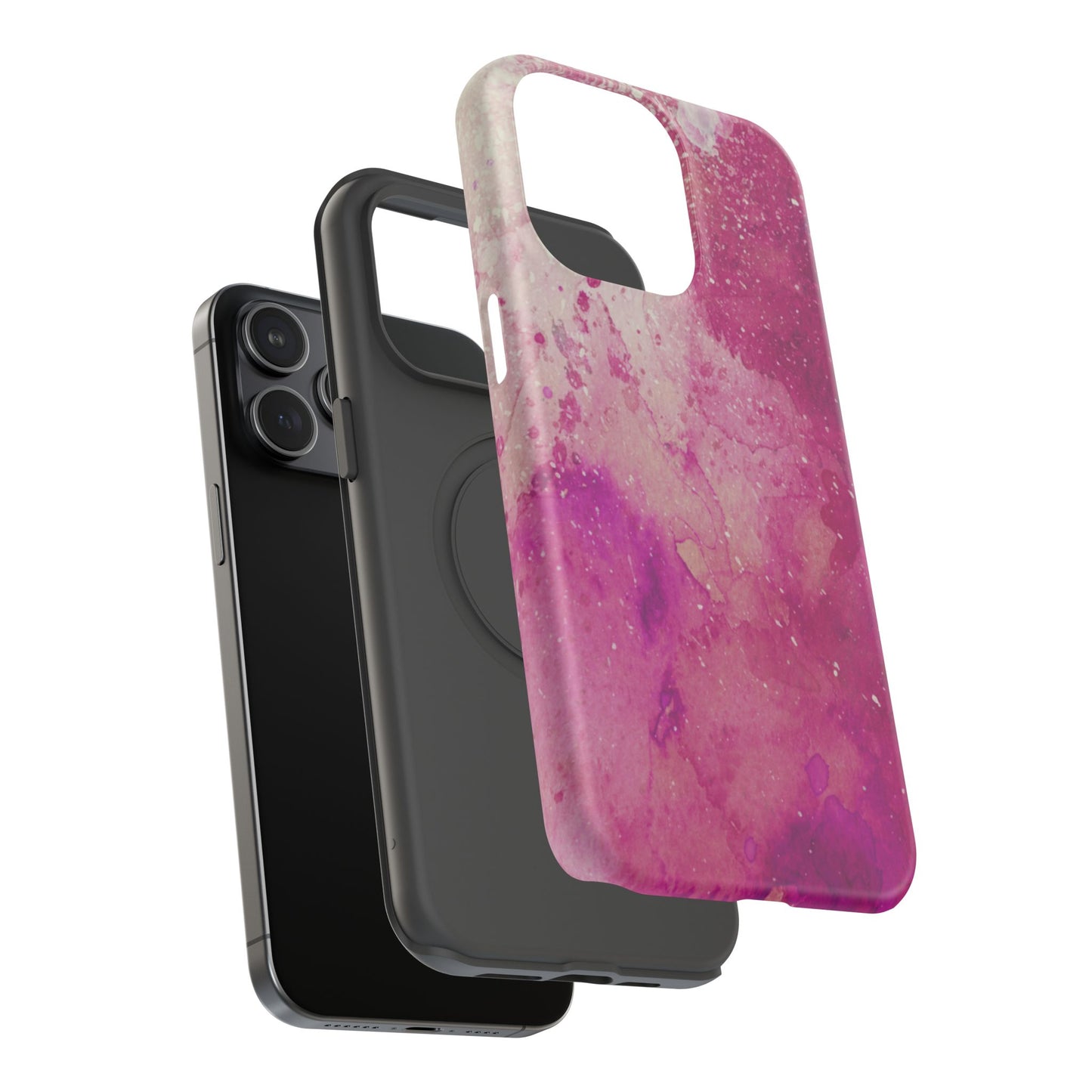 Impact-Resistant Phone Case – Spilled Wine