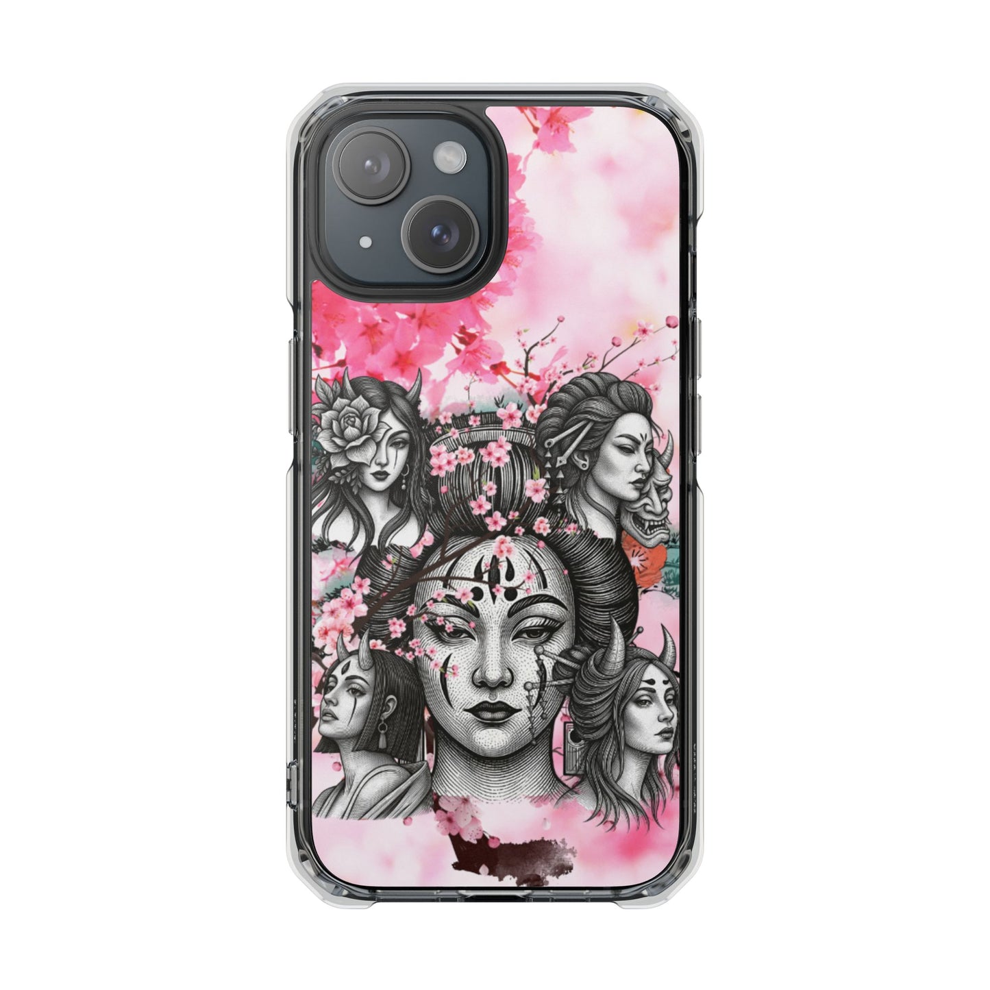 Clear Magnetic Phone Case – Blossom & Thorn