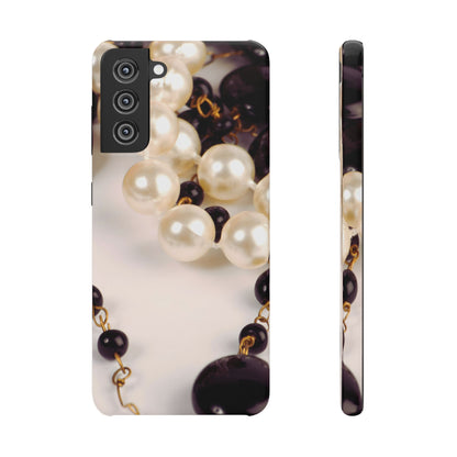 Snap Phone Case – Noir Pearl