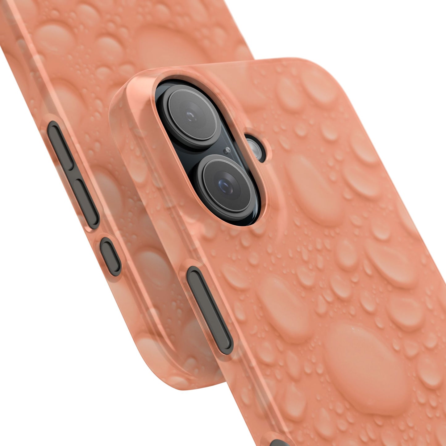 Slim Phone Case – Apricot Rain