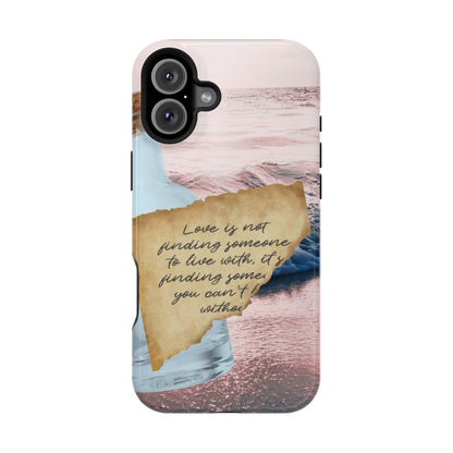 Impact-Resistant Phone Case – Written in the Tide – Compatible with iPhone 11–17 & Samsung Galaxy S22–S26 Series