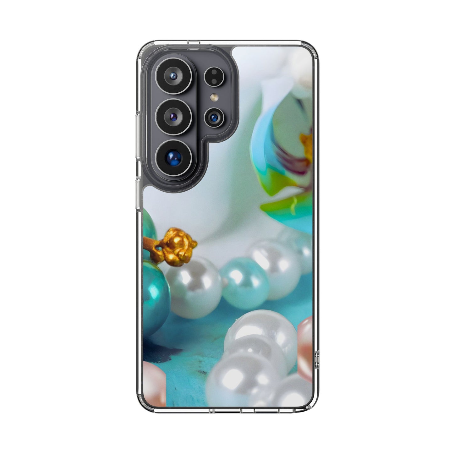 Clear Phone Case – Mermaid's Pearl