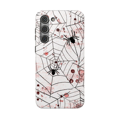 Impact-Resistant Phone Case – Blood Web