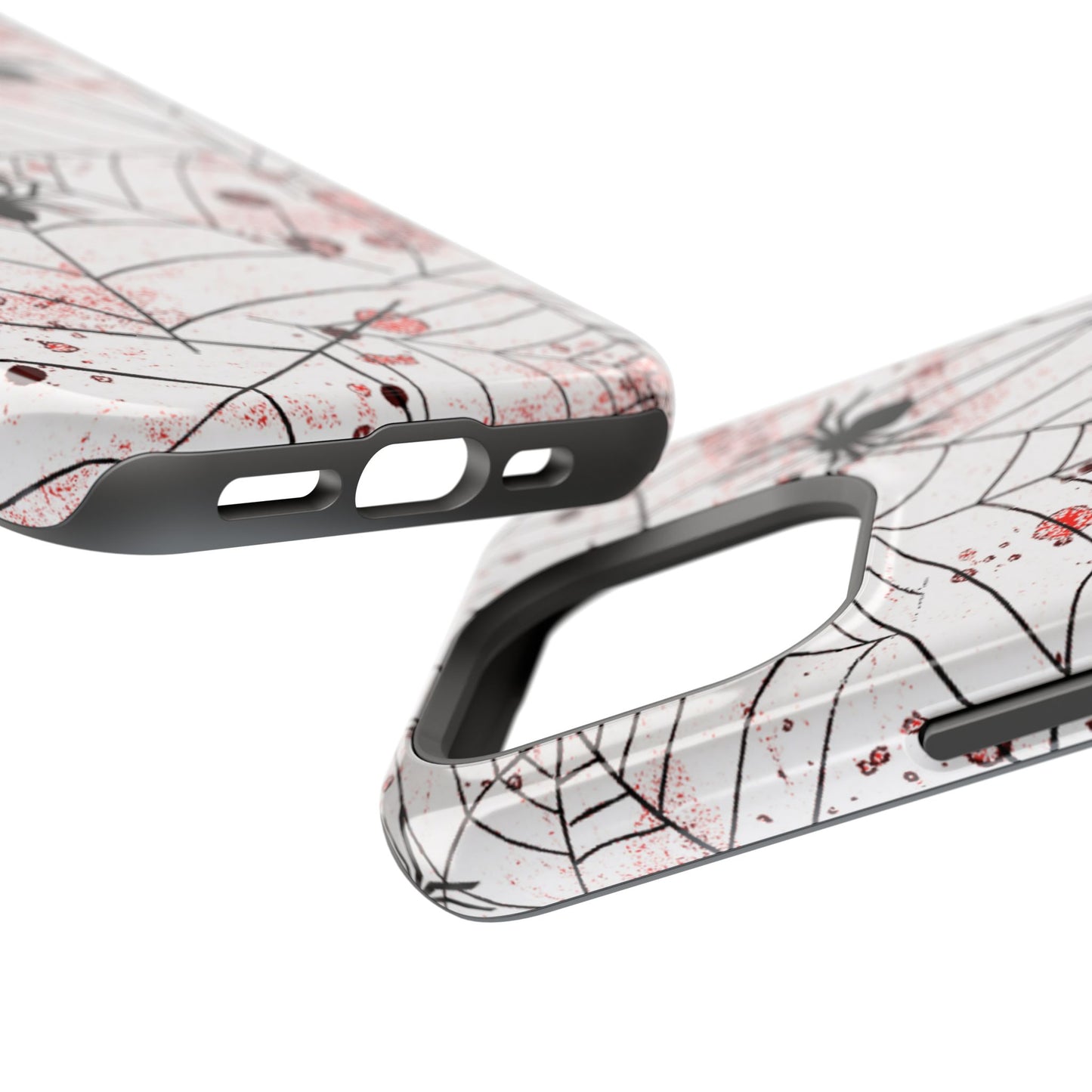 Wireless-Charging Compatible Case – Blood Web