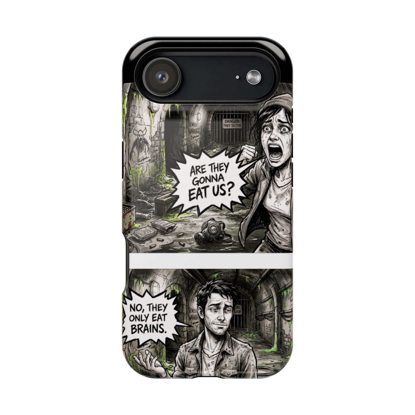 Wireless-Charging Compatible Case – Brains Only