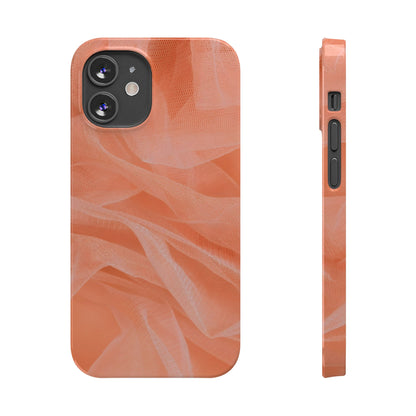 Slim Phone Case – Coral Veil