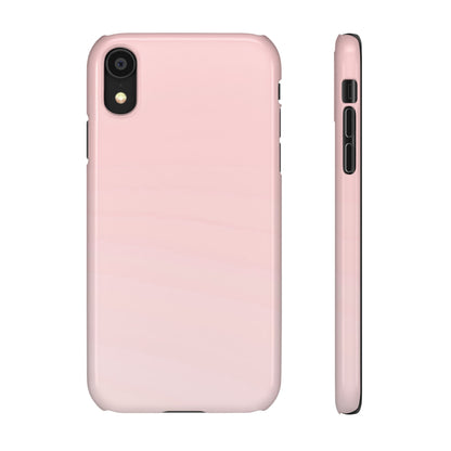 Snap Phone Case – Soft Blush