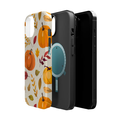 Wireless-Charging Compatible Case – Falling for Pumpkin