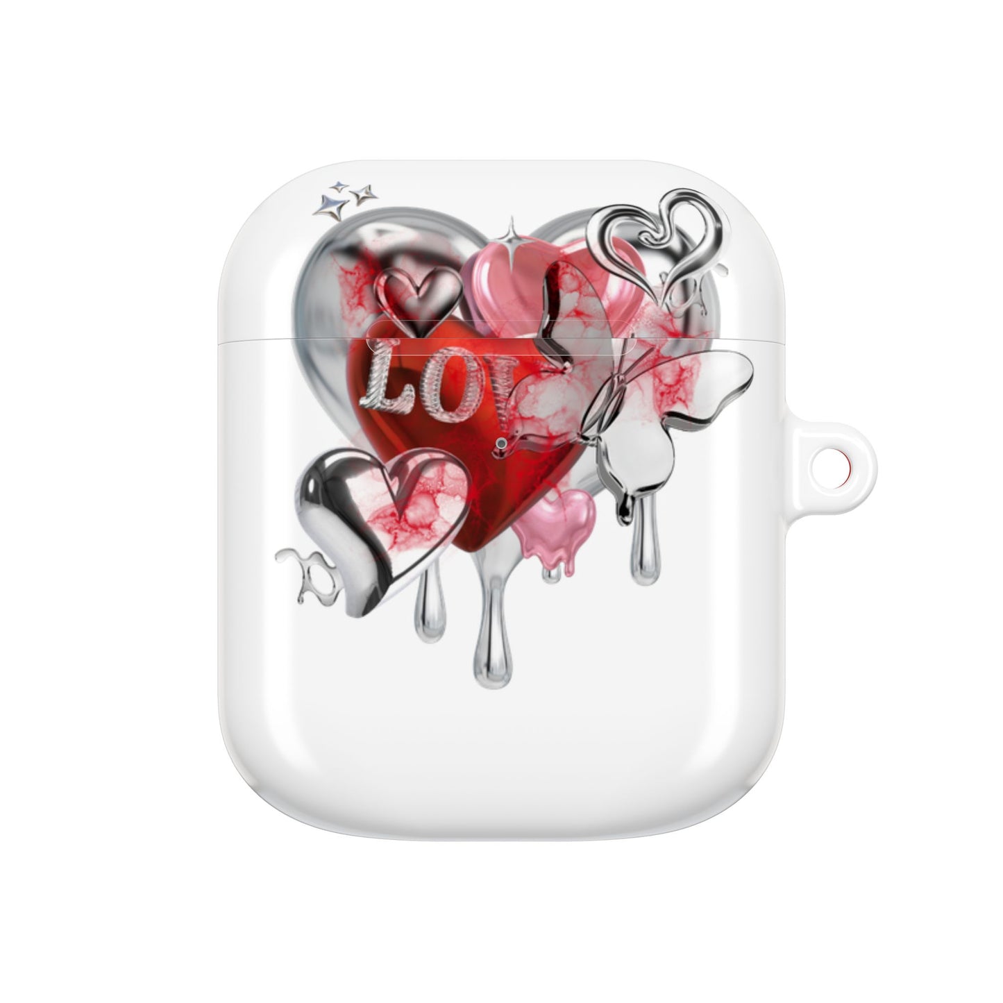 Wireless Earbud Case Cover – Chrome Love