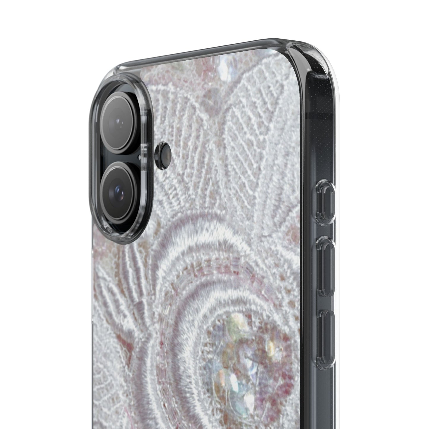 Clear Phone Case – Lace Veil