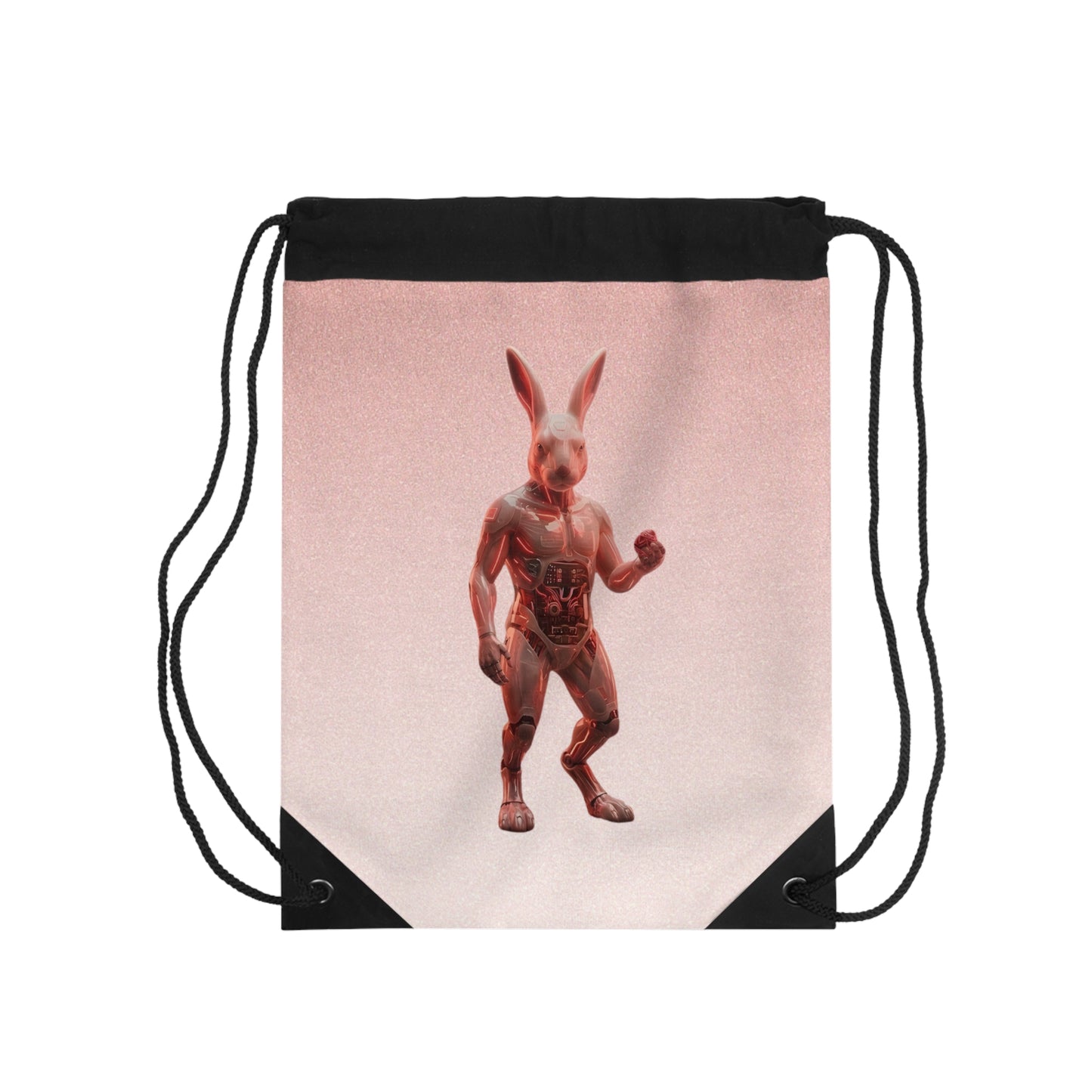Drawstring Bag – Cyber Bunny