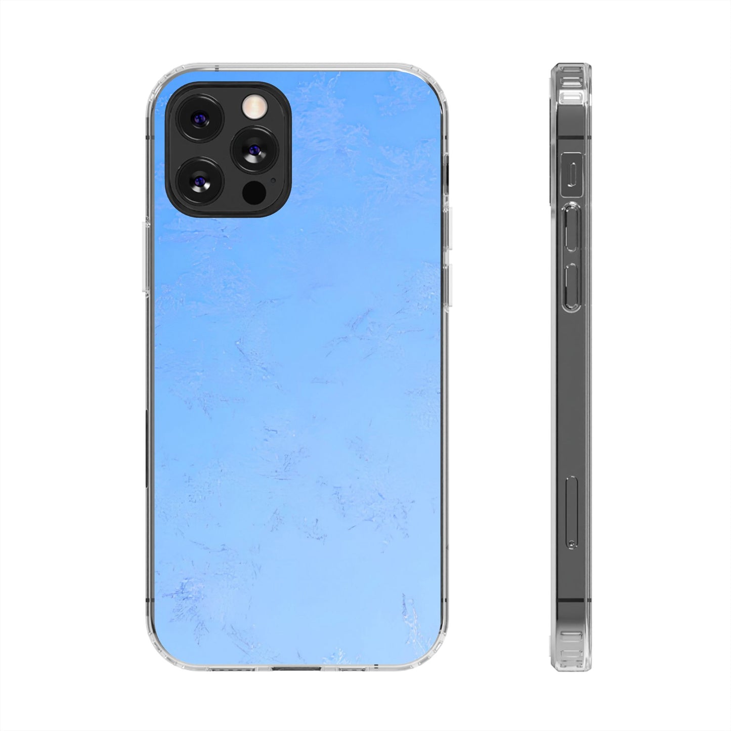 Clear Magnetic Phone Case – Azure Fade
