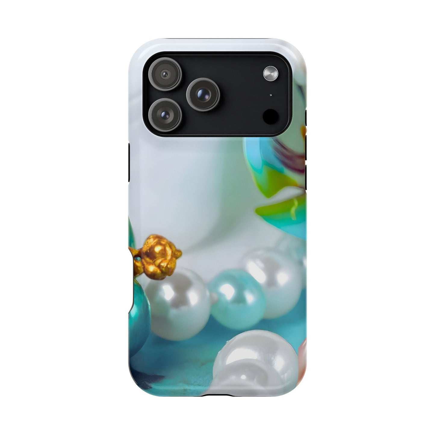 Impact-Resistant Phone Case – Mermaid's Pearl