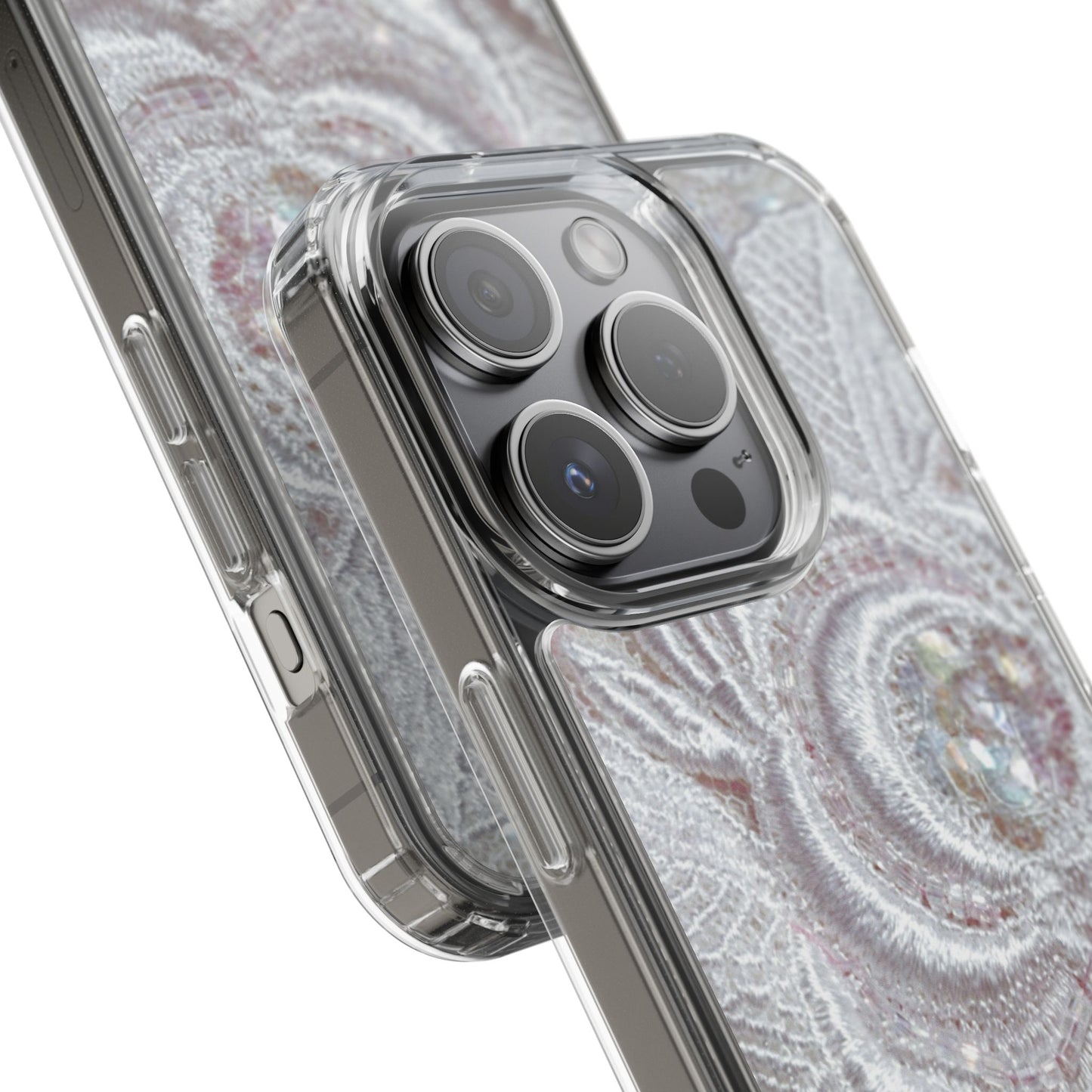 Clear Phone Case – Lace Veil