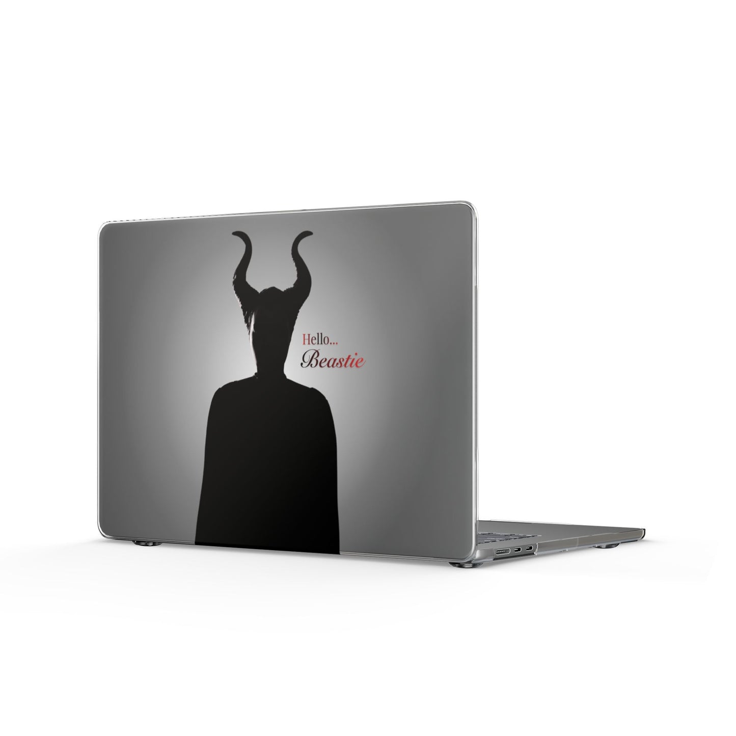 Clear Laptop Case – Hello Beastie