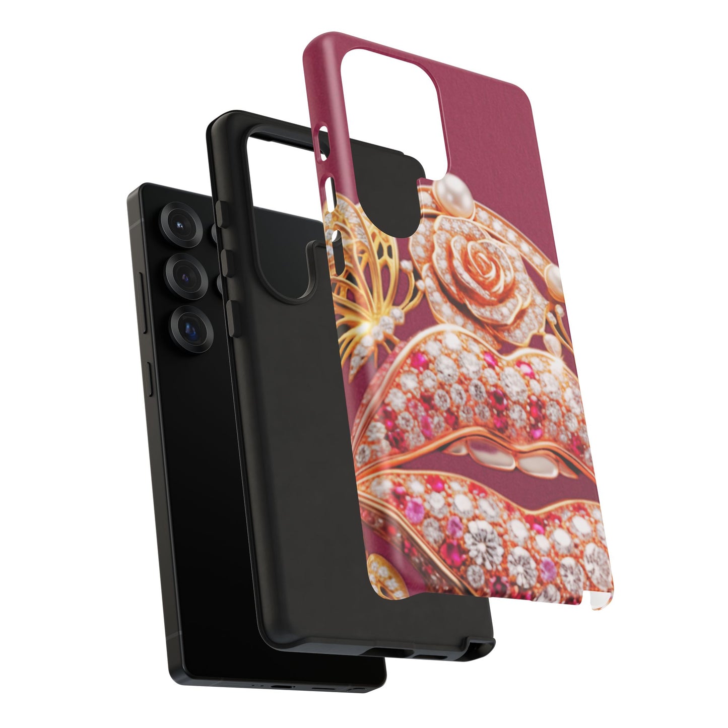 Protective Phone Case – Kiss of Gold