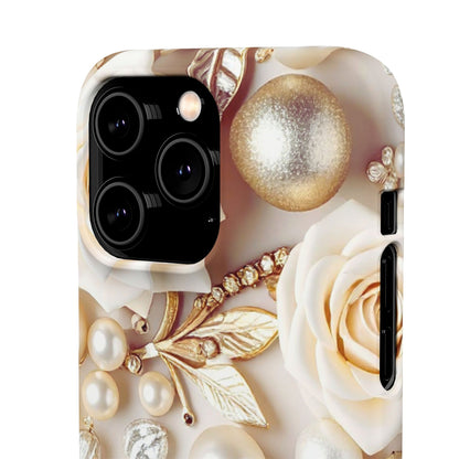 Snap Phone Case – Ivory Opulence