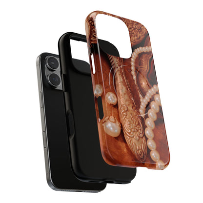 Protective Magnetic Phone Case – Bronze Vanity