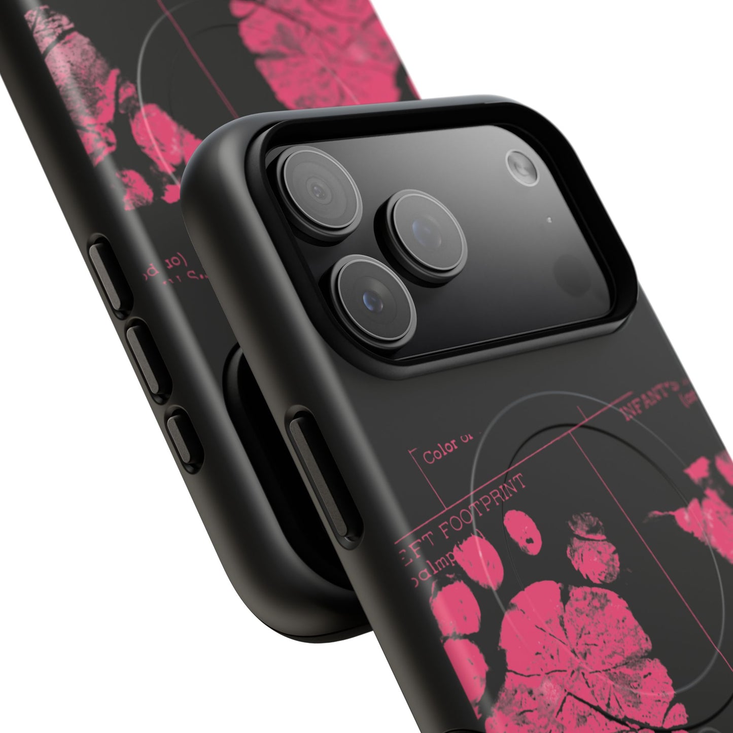 Protective Magnetic Phone Case – Mom’s Little Pink Footprints