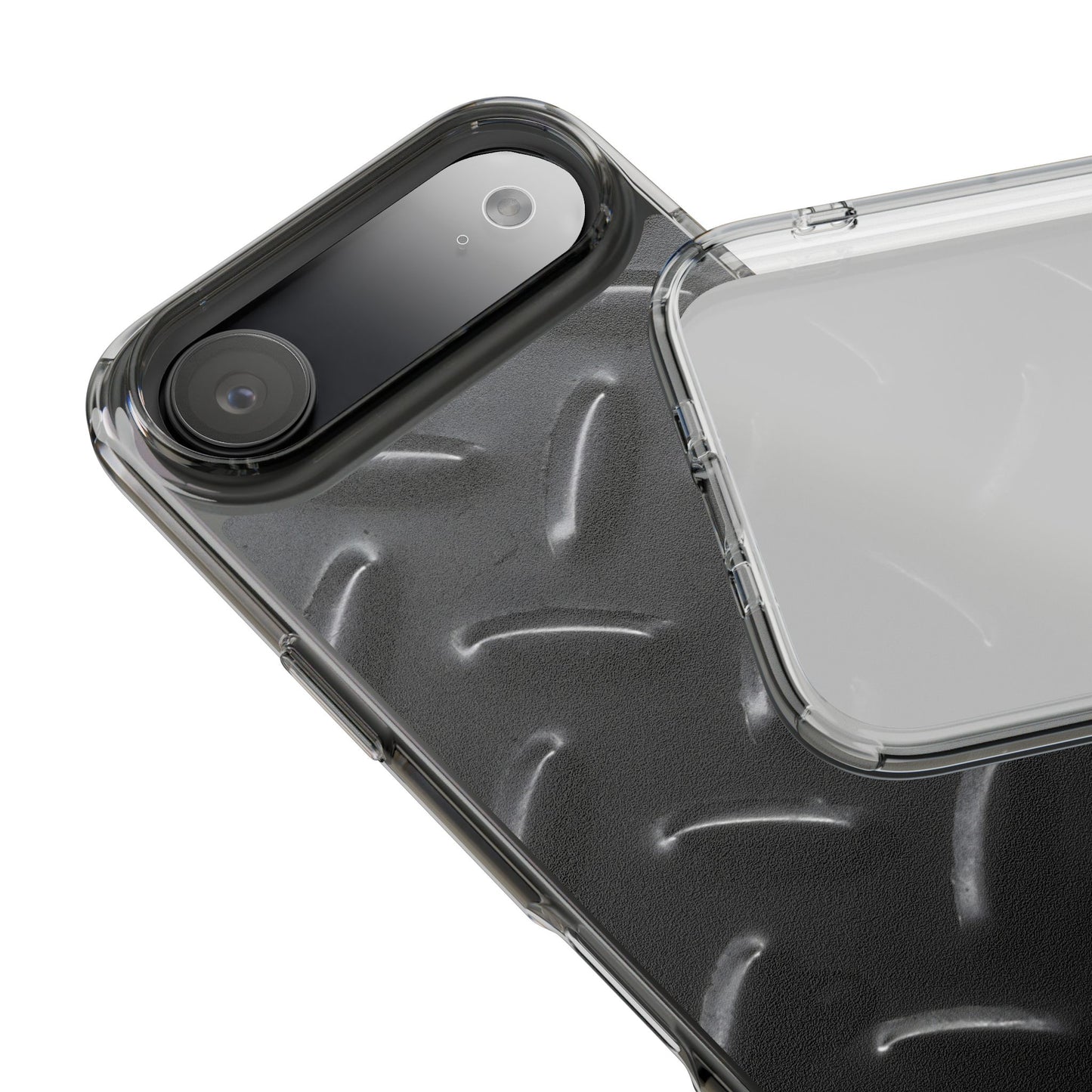 Clear Phone Case – Blackout Plate