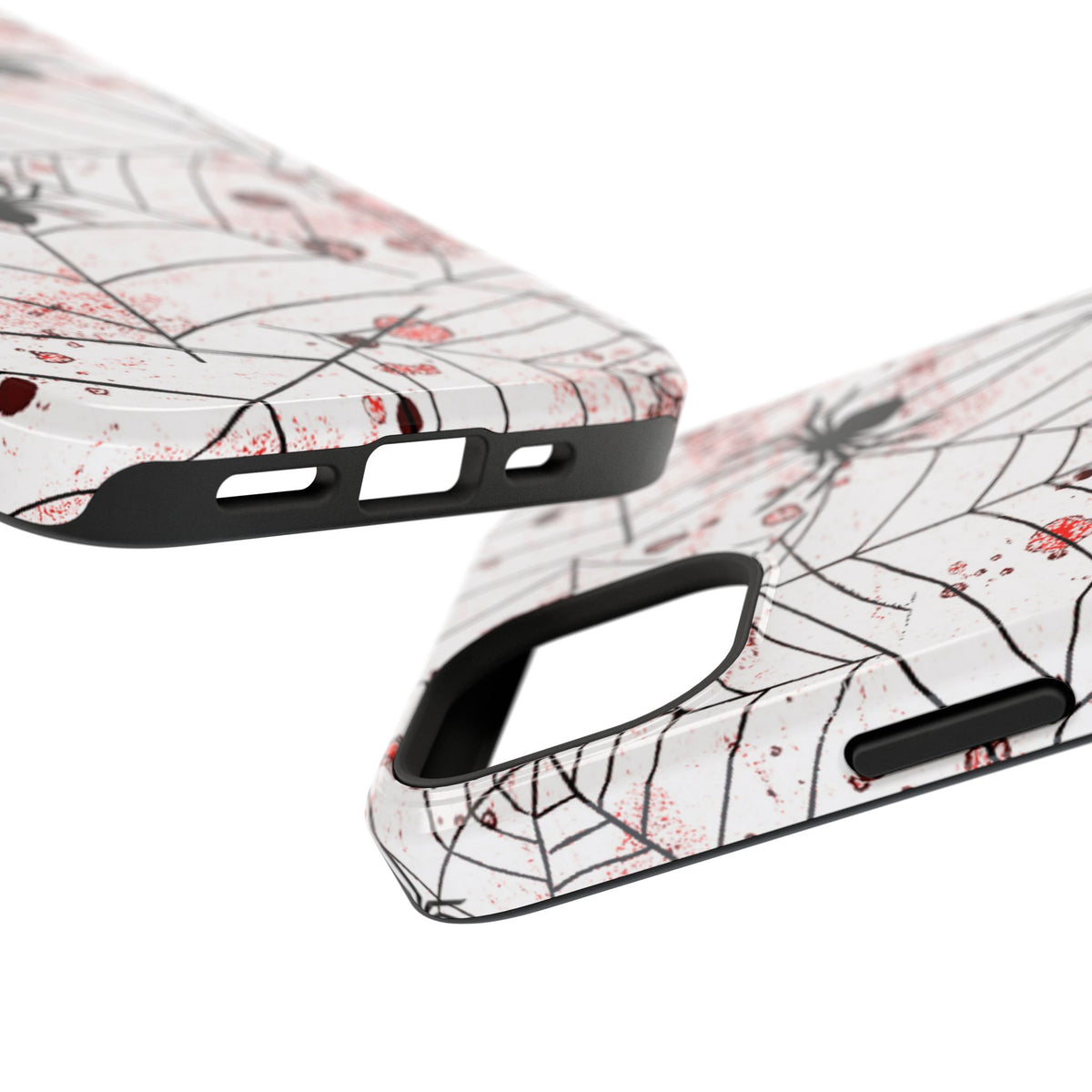Impact-Resistant Phone Case – Blood Web