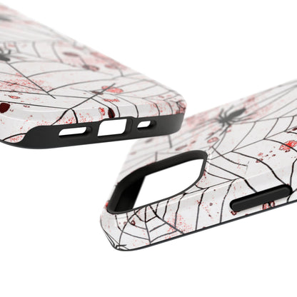 Impact-Resistant Phone Case – Blood Web