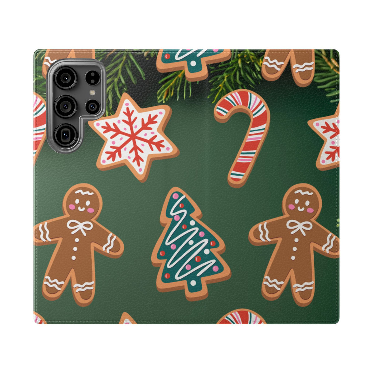 Flip Case – Cookie Season – Compatible with iPhone 11–17 & Samsung Galaxy S21–S25 Series