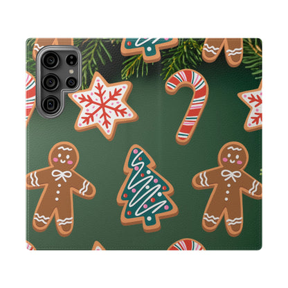 Flip Case – Cookie Season – Compatible with iPhone 11–17 & Samsung Galaxy S21–S25 Series