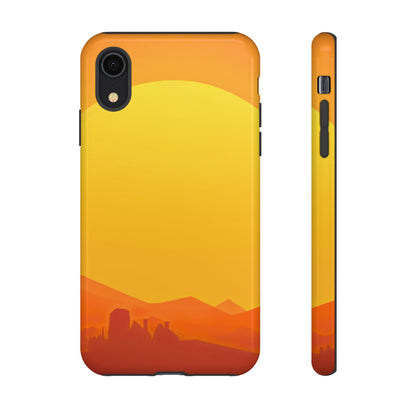 Protective Phone Case – Desert Sunrise