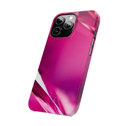 Slim Phone Case – Magenta Motion