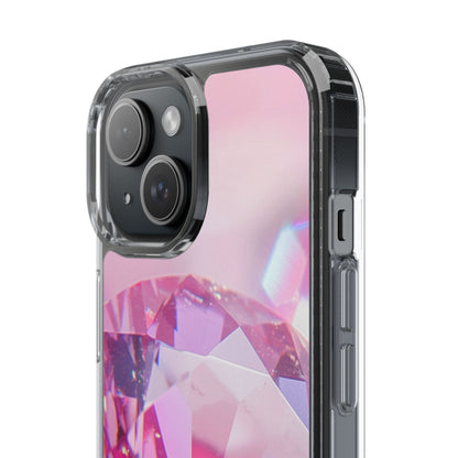 Clear Phone Case – Pink Ice