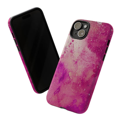 Protective Phone Case – Spilled Wine