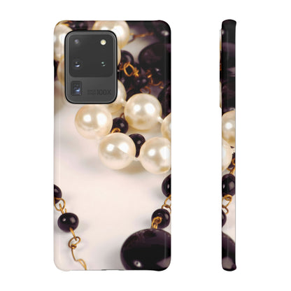 Snap Phone Case – Noir Pearl