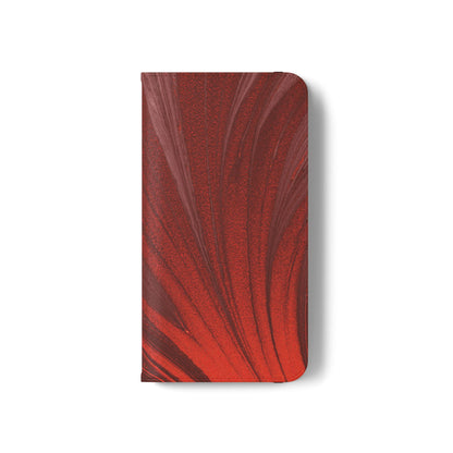 Flip Case – Crimson Current