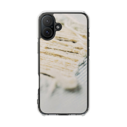Clear Magnetic Phone Case – Woven Warmth