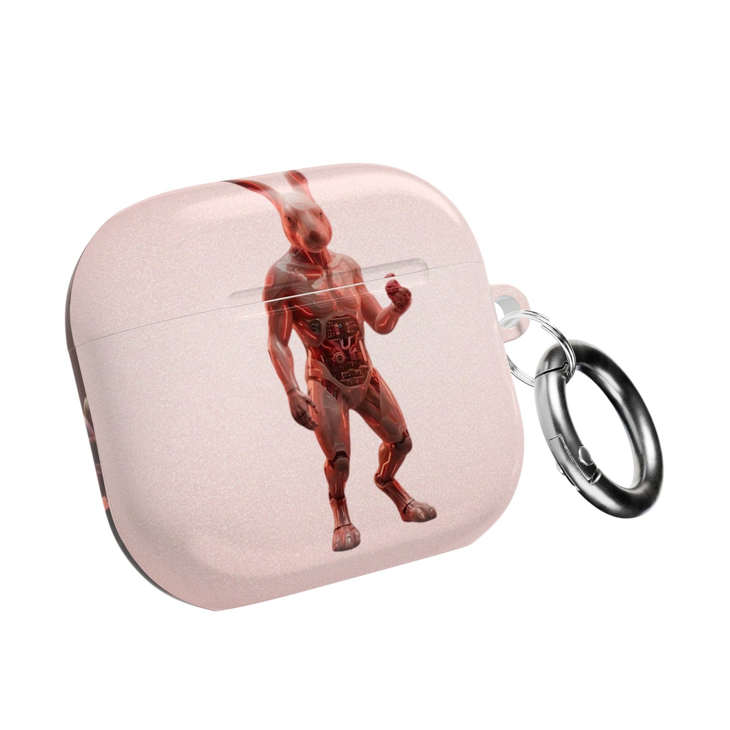 Earbud Case Cover – Cyber Bunny